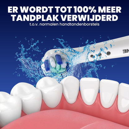 Universele opzetborstels geschikt voor Oral B iO tandenborstels - Zachte Borstelharen - Wit - 8 Stuks